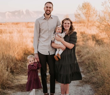 Colby Hepler, Partner at Impact Insurance, with his family